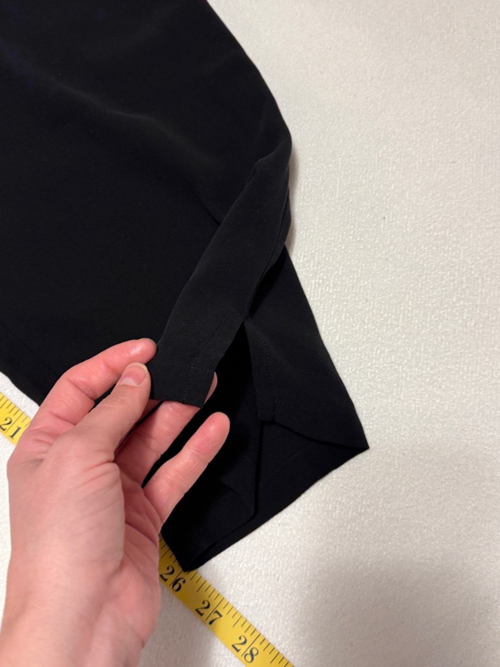 NWT Eileen Fisher The System Black Tapered Pant - Picture 6 of 8